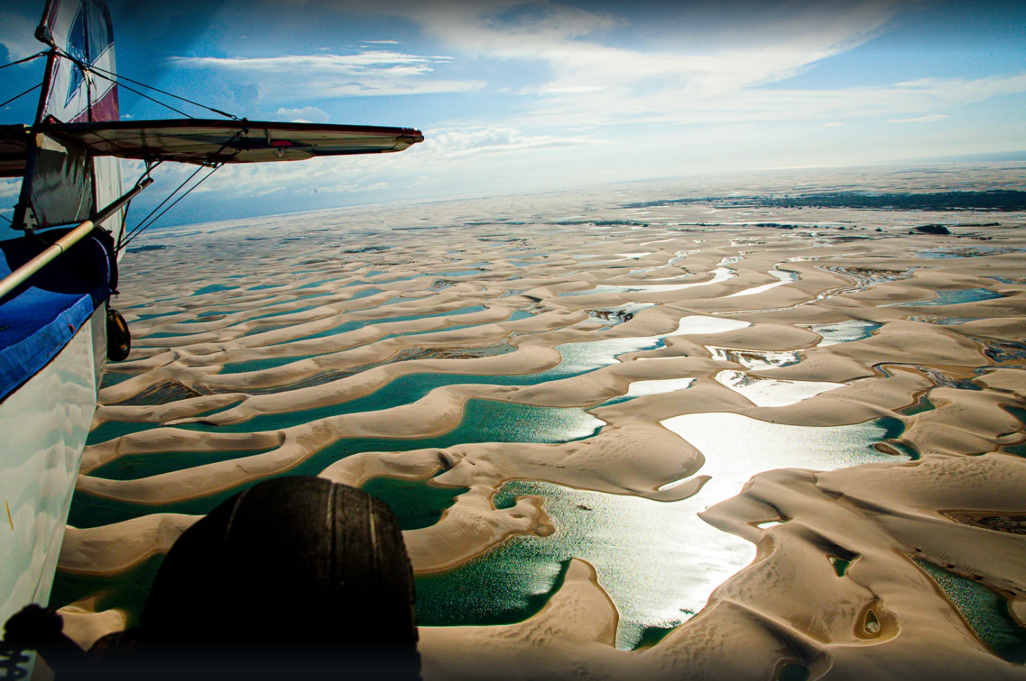 Sobrevoo nos Lençóis Maranhenses