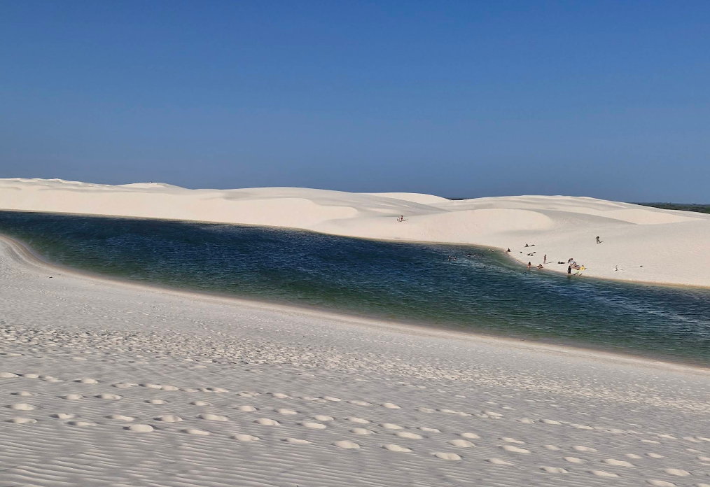 Lagoa Azul, espetáculo da natureza nos Lençóis Maranhenses 